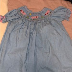 Piggy smock dress